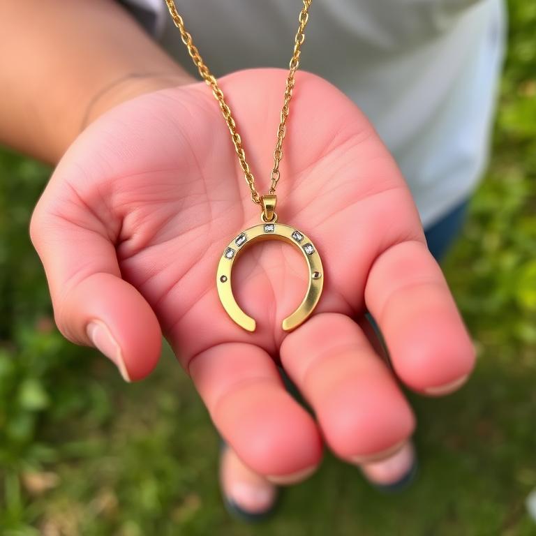 Antes - Colar dourado